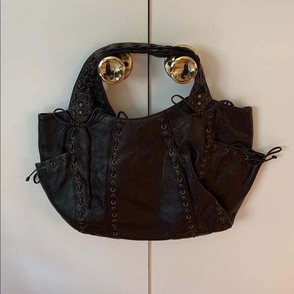 Original Kooba Leather Hobo Tote with Duster - Picture 2 of 3